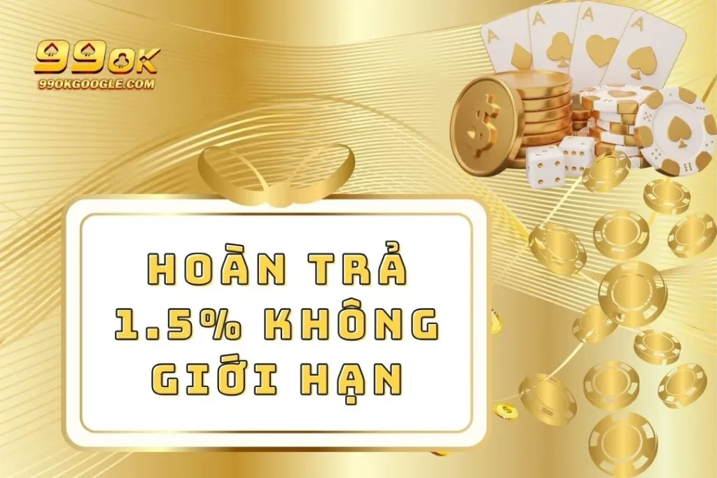 Hoàn Trả 1.5% Không Giới Hạn - Nhận Ưu Đãi Hoàn Tiền Lớn 1 Hoàn Trả 1.5% Không Giới Hạn - Nhận Ưu Đãi Hoàn Tiền Lớn